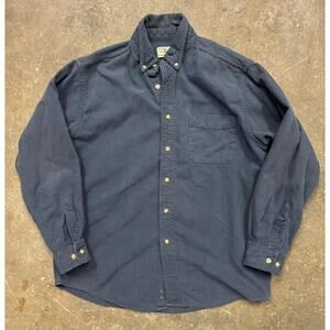 Vintage LL Bean Flannel Shirt Men’s Medium 90s Grunge Outdoor Mountain Wear